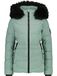 alife & kickin Winterjas 'ZophiaAK' pastelgroen / zwart