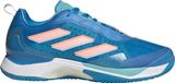 adidas Avacourt Clay Dames Sportschoenen Tennis Smashcourt Blue/White/Orange