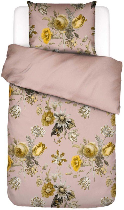 Essenza Florean Dekbedovertrek Blush pink - Eenpersoons – 140x200/220 cm