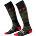 Oneal Pro Mx Covert Sokken Zwart / Groen Unisex EU 40-45