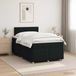 Maison Exclusive - Lit boxspring avec matelas noir 120 x 190 cm Tissu