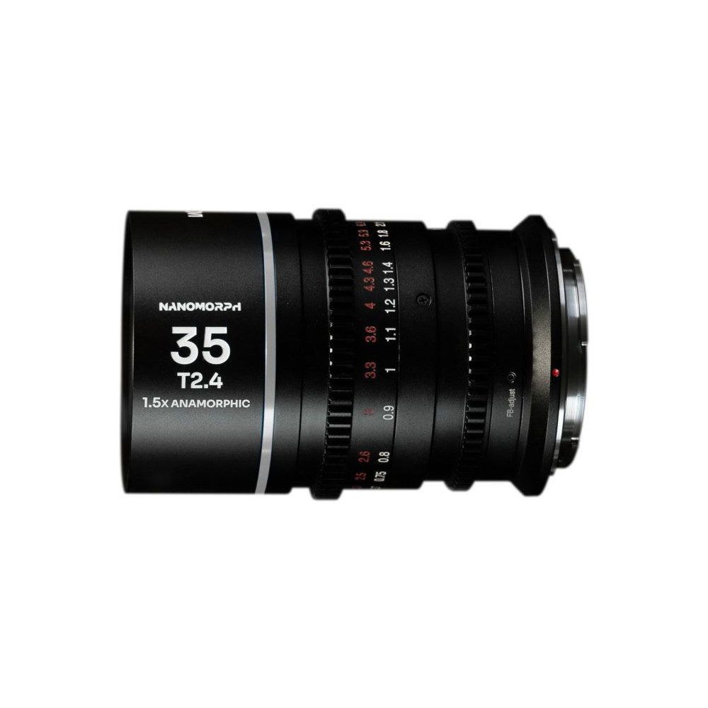 Laowa 35mm T2.4 1.5X S35 Nanomorph Cine Silver Nikon Z-mount objectief