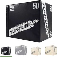 Tunturi Plyo Box Soft - 40/50/60cm - Houten fitnesskist met soft cover