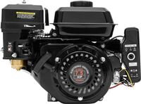 StarTech Benzinemotor 4-takt, ééncilinder, 210 ccm - 7,5 pk - luchtgekoeld - start met handstart en elektrische start - krukas 20 mm - zwart
