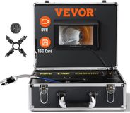 VEVOR Rioolcamera Pijpinspectiecamera 50m Endoscoop Met 7 Inch Scherm