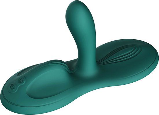 Zalo Flora - Vibrator Kussen - Hands-free - Smaragd Groen