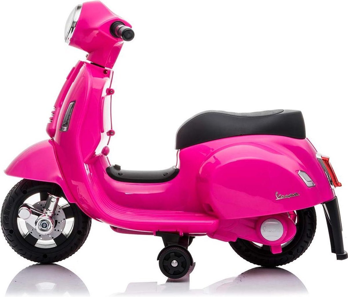 Happy Baby Vespa electrische Mini kinder scooter Roze