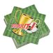 Homéa Set van 20 papieren servetten, 3-laags, 33 x 33 cm, voet