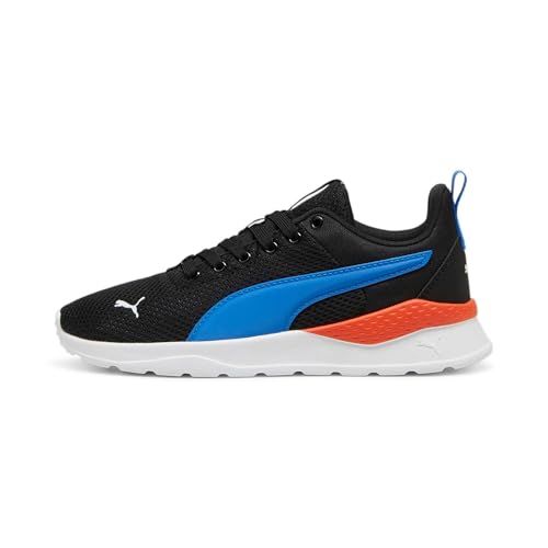 PUMA Anzarun Lite Jr Unisex Sneakers - PUMA Black-Hyperlink Blue-PUMA White-Redmazing