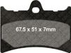 EBC FA126HH Goldstuff Plaquettes de frein