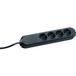 Bachmann SMART 4xCEE7/3 black power 1,5m CEE7/7