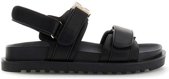 GUESS Fabelis Platte damessandalen zwart 38 EU