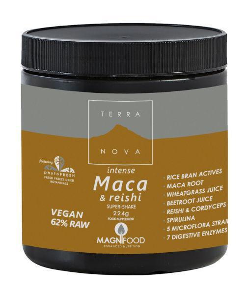 Terra Nova Intense maca & reishi super shake 224g