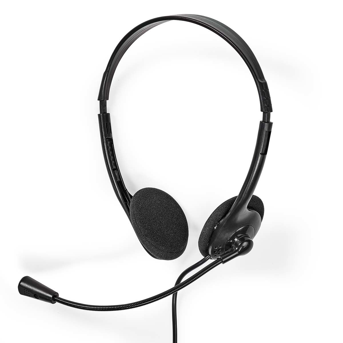 Nedis CHSTU110BK Headset - Bedraad - USB Type-A - Zwart