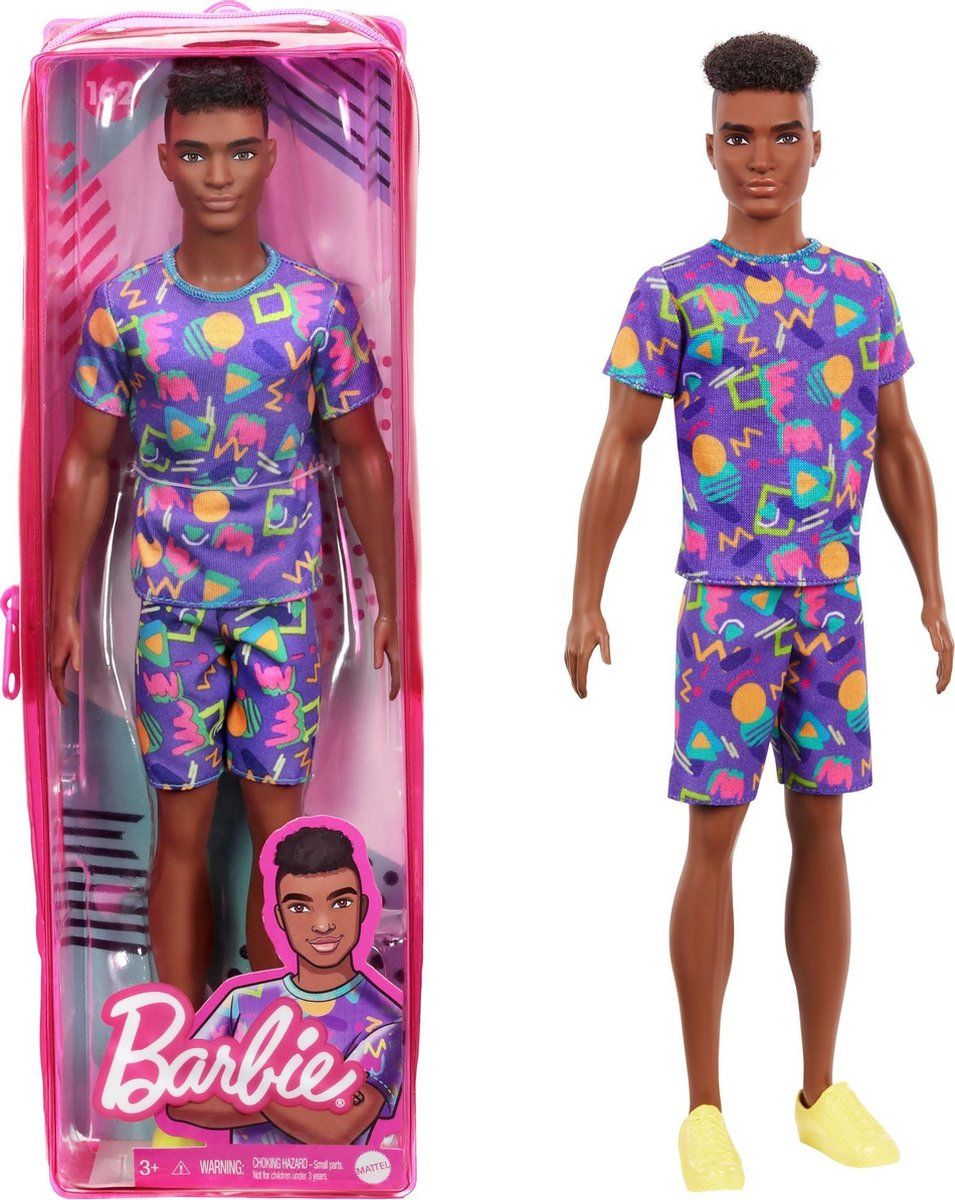 Barbie Ken Fashionistas - Afro kapsel