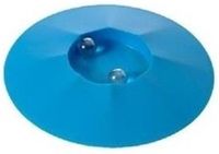 Engelhart Knikkerpot van kunststof - 17 cm - blauw - met knikkers - voor binnen en buiten