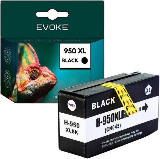 Evoke HP 950 XL Zwart Inktcartridge