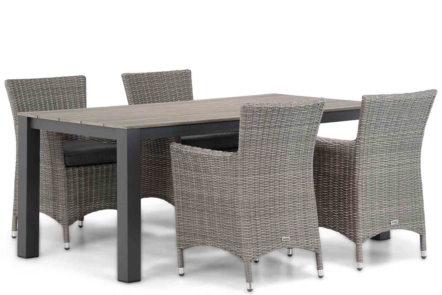 Garden Collections Dublin/Valley 180 cm dining tuinset 5-delig - 7423608394396
