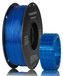 Filament TPU, 1.75 mm, dureté 95A, 1 kg, bleu transparent