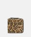 Liebeskind Berlin - Ruime portemonnee met leoprint - Beugelportemonnee - Leer - Bruin