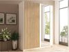 GONZOLA Armoire GONZOLA 2 portes coulissantes 150 cm blanc/chêne artisan