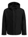 JACK & JONES Jjeflynn Functionele jas Noos Jjeflynn Noos functionele jas voor heren (1 stuk), zwart., XS