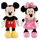 Disney MINNIE MUIS en MICKEY MUIS Mini Bean Bag Soft Toy Set 20cm