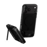 PanzerGlass CARE™ Kickstand Case Smokey w. Black MagSafe iPhone 18 Pro Max / 17 Pro Max