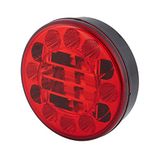 HELLA VALUEFIT 2NE 357 027-031 Mistachterlamp - LED - 12/24V - Inbouw - Lenskleur: Rood - Kabel: 260mm - Stekker: open kabeleinden - Achter