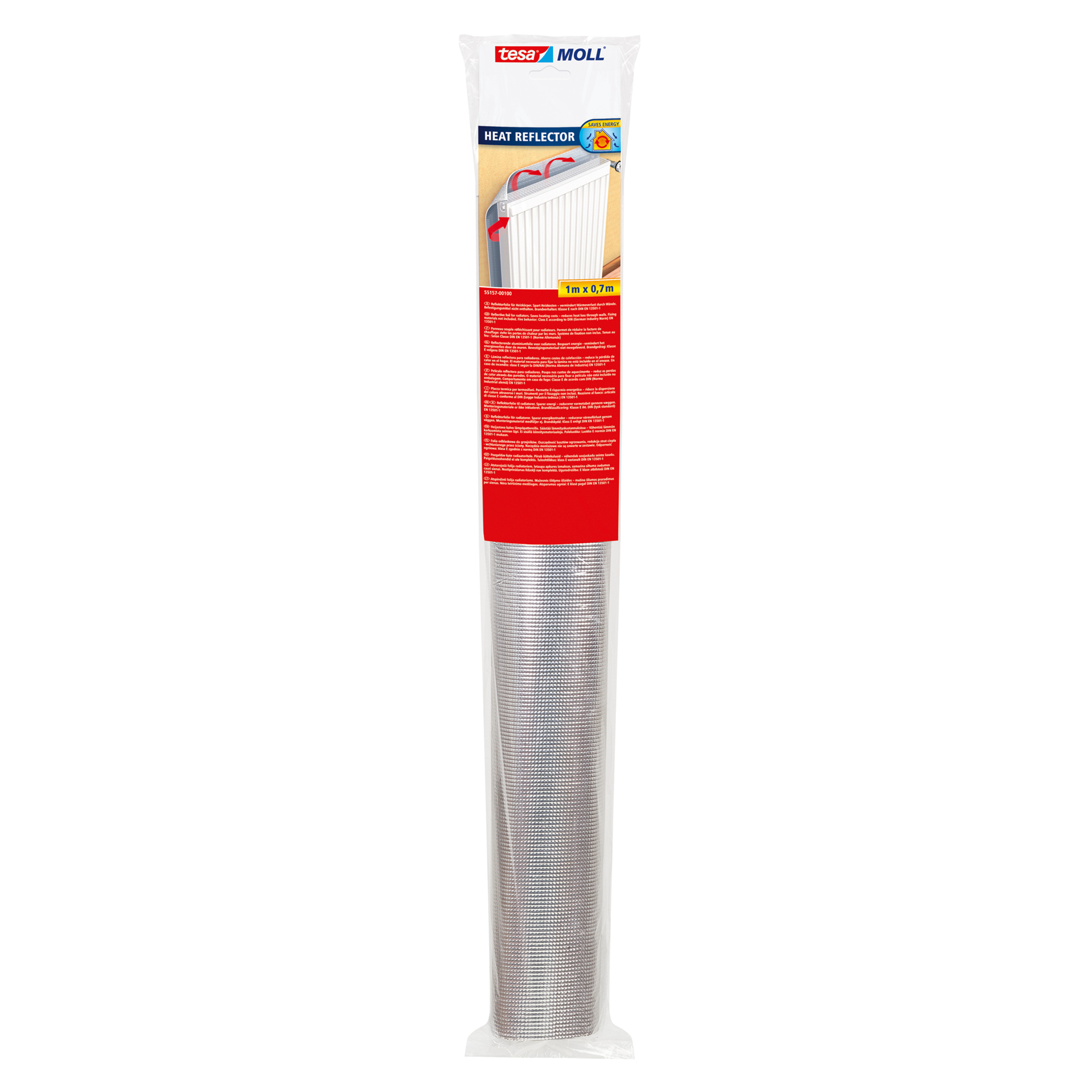 Tesa Reflector Radiatorfolie - 1 m x 70 cm