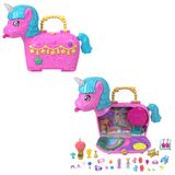 Polly Pocket 35e Speciale Eenhoornfeest Vensterdoospop Roze