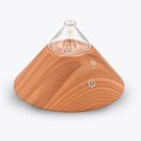 Zenful Mountain Diffuser zonder water draadloos - Hout & Glas - Mountain Nebulizer