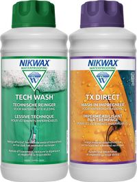 Nikwax Tech Wash + TX.Direct Wash-In 2x 500ml