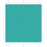 VidaXL Plissé rolgordijn 120x150cm petrol groen