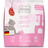 MjAMjAM - Premium droogvoer voor katten - Knapperige maaltijden - Verse zalmfilet & gevogelte, enkele verpakking (1 x 300 g), graanvrij