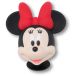 Crocs Minnie Mouse 3D Jibbitz Accessoire Chaussure Noir Caoutchouc Enfants
