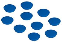 FRANKEN Magneten rond, 10 stuks, blauw, 24 mm, HM20 03