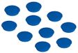 FRANKEN Magneten rond, 10 stuks, blauw, 24 mm, HM20 03