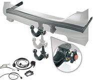 Westfalia-Automotive 342131600001 Afneembare Zwaanhals Trekhaak voor Jeep Cherokee IV (03/2008-03/2014), Dodge Nitro (03/2008-12/2012)