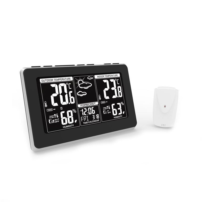 Adler AD 1175 - Weerstation - Digitaal - Zwart/Zilver