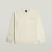 G-Star HB Badge R SW Pull Homme XXL Blanc Coton