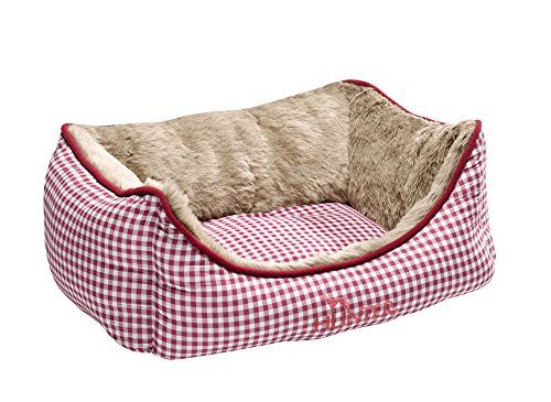 Hunter Astana hondenbank - 80 x 60 cm - rood