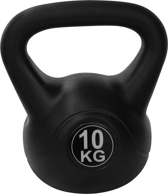 Tunturi PVC Kettle Bell - 10 kg - Black