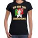 Bellatio Decorations Verkleed shirt voor dames - Portugal - zwart - voetbal supporter - themafeest S