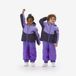 Decathlon Pantalon de ski chaud enfant 1-5 ans, BIB 500 Toddler violet