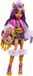 Monster High Clawdeen Wolf-pop met Glam Monster Fest-outfit en accessoires met festivalthema, zoals snacks, bandposter, statement-tas en meer