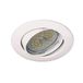 Wonderlamp Basic w-e000104 Pack inbouwspot rond met GU10-fitting, 8,5 x 1,5 cm, 5 stuks, wit