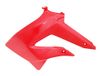Tankbekleding Derbi Tankbekleding links OEM rood voor Derbi Senda 2011-, Gilera RCR, SMT 2011-
