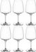 LEONARDO Roodwijn glas, 500 ml, CESTI, helder – voordelige set van 6