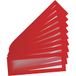 Tarifold Es 195203 Magneetlijst, A5/A4, voor etiketten (55 x 210 mm lang), Magneto Pro voor magneetborden, rood